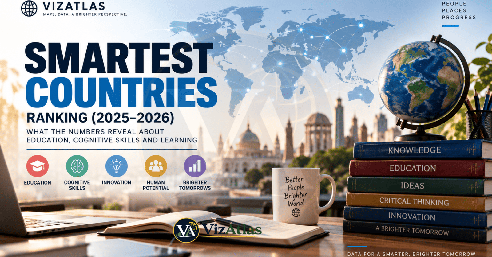 Smartest Countries in the World 2025–2026: Ranking Countries by IQ, Education & Cognitive Performance